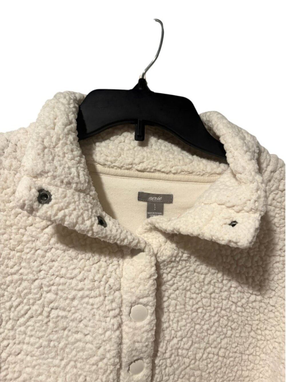 Aerie Sherpa Snap Pullover - Picture 5 of 8
